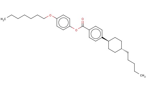 4-HEPTYLOXYPHENYL 4-TRANS-(4-PENTYLCYCLOHEXYL)BENZOATE